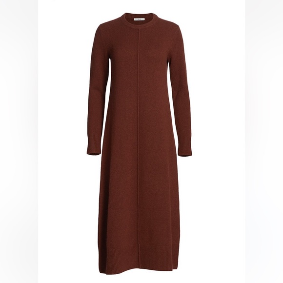co seamed crew neck sweater dress - Picture 3 of 7